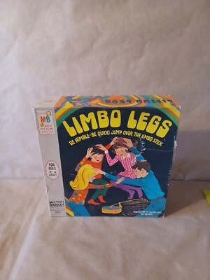 Retro 1969 Milton Bradley Limbo Legs Game. Complete. Needs Motor Send 2 New Ones - Image 1 of 4