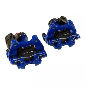 2x Bremssattel hinten blau 272mm VW Golf 7 VII Touran 5T Audi A3 8V Seat Leon 5F - Picture 1 of 4
