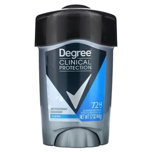 Men, Clinical Protection, Antiperspirant Deodorant, Soft Solid, Clean, 1.7 oz - Picture 1 of 3