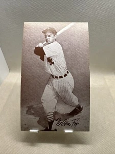 Nelson Fox 1947-1966 Exhibits Chicago White Sox -white Back - Picture 1 of 2
