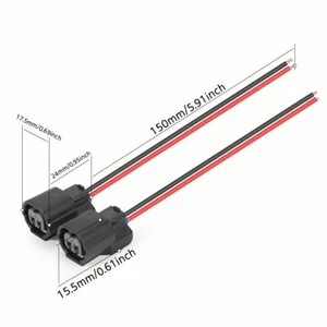 Turn Signal Adapter Plugs Connector For KAWASAKI VERSYS 1000 NINJA ZX10R/RR Z900 - Foto 1 di 9