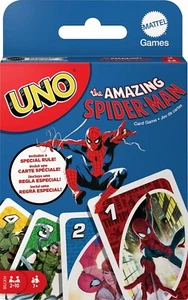Mattel Games UNO The Amazing Spider-Man Kartenspiel für Familienspieleabend, - Bild 1 von 6