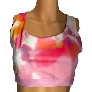 Sujetador deportivo Champion para mujer The Absolute Workout tie dye multicolor talla grande nuevo - Imagen 1 de 5