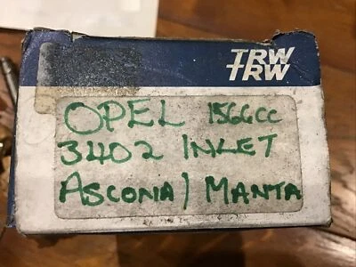 Válvulas de entrada Opel/Vauxhall 1566/1584/1698cc 1970on Foto 1 de 4