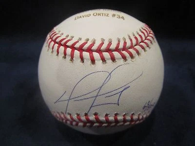David Ortiz Autographed & Engraved '07 WS Champs Baseball - JSA Cert - Image 1 of 4