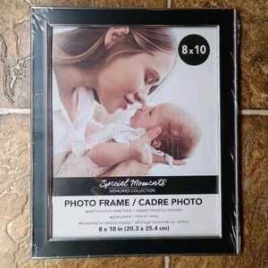 8 x 10 Special Moments Memories Collection Bilderrahmen schwarz mit Silberrand  - Bild 1 von 4