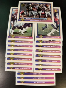 1991 Bowman Los Angeles RAIDERS Team Set (20c) - Picture 1 of 1