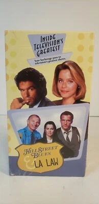 Hill Street Blues and LA Law Inside TV's Greatest VHS New Sealed *RARE - Image 1 of 4