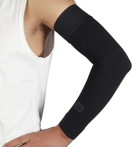 Lymphedema Compression Arm Sleeve for Women Men, Opaque, 20-30 Mmhg Compression - Picture 1 of 11