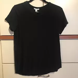 NWT Black Crew Neck James Perse T Shirt 3 * - Picture 1 of 5