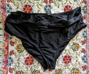 Traje de baño negro Cupshe parte inferior para mujer XL nuevo con etiquetas - Imagen 1 de 4