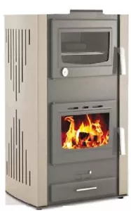 Stufa a Legna con Forno IDRO 27 + 8 KW - Foto 1 di 4