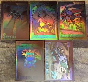 1991 Impel Marvel Series 2 OLOGRAMMI (#H1-H5) / Scegli le tue carte - Foto 1 di 6