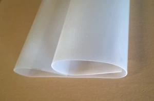 Silikon-Platte 65 Shore 1 mm - 3 mm transparent Silikon von 100 mm bis 1200 mm - Bild 1 von 1