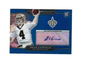 2010 Topps Platinum Rookie Autographs Blue Refractors #21 Sean Canfield /599 - Picture 1 of 1