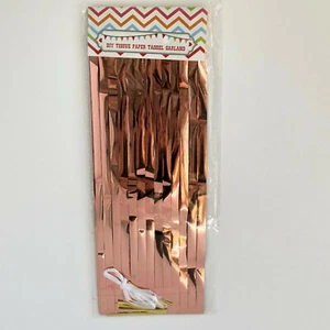 Brand New Rose Gold Balloon Tails / Tassels - Pack of 5 - Picture 1 of 3