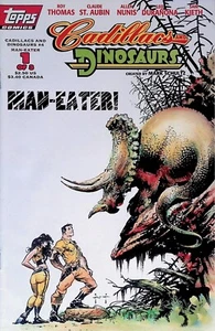 Cadillacs and Dinosaurs V2 #4 (1993, Topps) - NEAR MINT - Sam Kieth Cover - Picture 1 of 2