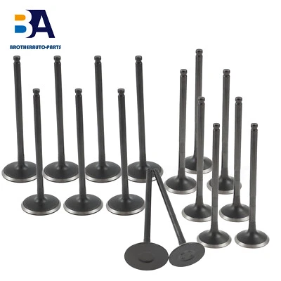 16x Válvulas de escape de admisión aptas para Toyota Solara 2002-2008 Toyota Camry 2002-2011 Foto 1 de 4