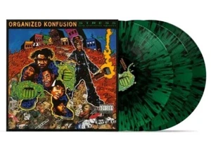 Organized Konfusion Stress (30th Ann.) Green Black Splatter /500 3LP Vinyl READY - Picture 1 of 11