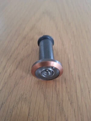 Fire Rated Lockwood Door Viewer / Peephole In Antique Copper - image 1 of 2
