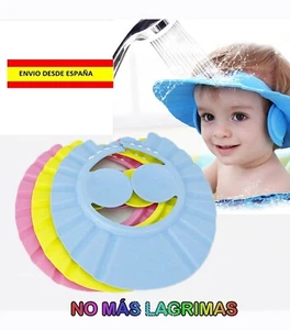 Bonnet De Bain Enfants No Tears Shampooing Rinçage Cheveux Savon Bébés Yeux - Picture 1 of 1