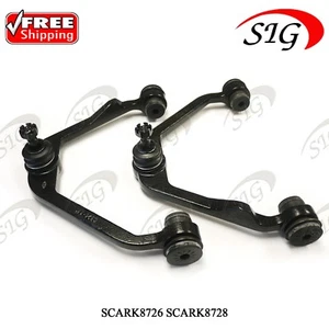 For 1998 - 2002 Lincoln Navigator RWD Front Upper Control Arms RK8726 RK8728 2PC - Picture 1 of 7