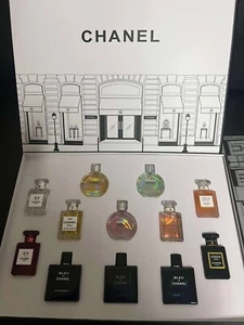Set 12 pcs Chanel Fragrance Sets for Him & for Her Perfume NEW Made in FRANCE - Picture 1 of 11