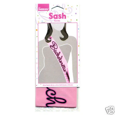 Bachelorette Sash Hen Party Novelty Last Fling Party Sash Bride Wedding ~ 1p