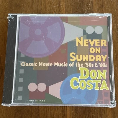 Never On Sunday: Classic Movie Music of the 50's & 60's by Don Costa (CD) NEW Foto 1 de 2