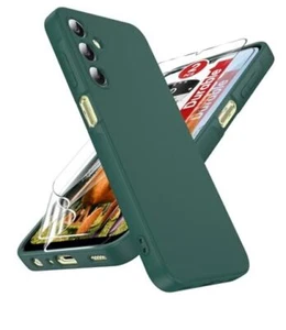 for Samsung Galaxy-A25-5G-Phone Case: Samsung A25 5G Case with 2 PCS Green - Picture 1 of 7