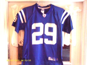 Indianapolis Colts NFL "reebok" Jersey (Joseph Addai #29) Youth Sz-Small (8)  - Picture 1 of 3