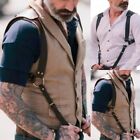 Leather Straps Suspenders Belts Bondage Strap Braces Clubwear Gothic Mens
