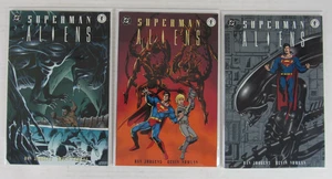 Juego Superman/Aliens (1995 DC/Dark Horse) #1, 2, 3 casi nuevo 9,4 Gr966 - Imagen 1 de 4