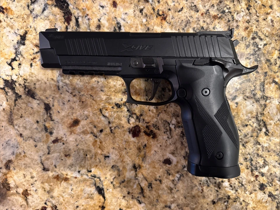 Sig Sauer #AIR-X5-177-BLK X-FIVE CO2 Pellet Gun Air Pistol 430fps .177 cal - Image 1 of 1