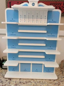 The Pillsbury Doughboy Kalender Figuren Regal nur The Danbury neuwertig 1997 - Bild 1 von 5