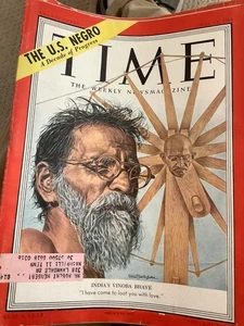 Time Magazine May 11, 1953 India's Vinoba Bhave -Full magazine The U.S.Negro - Picture 1 of 4