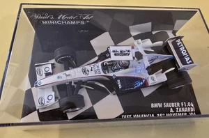 BMW SAUBER F1.06, A Zanardi, Test Valencia 2006, Minichamps 1/43 wie neu  - Bild 1 von 4