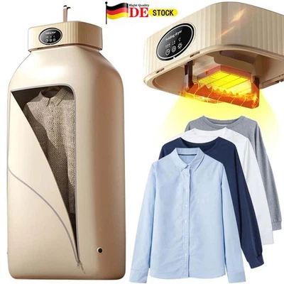 600W Elektrisch Trockner Wäschetrockner Warmlufttrockner Tragbarer Trockner - Bild 1 von 4