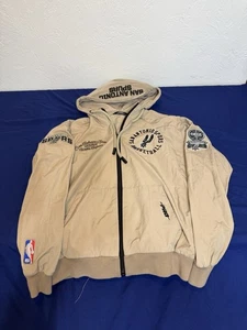 Herren PRO STANDARD San Antonio Spurs Full Zip Windbreaker Jacke Größe S Small Selten - Bild 1 von 9