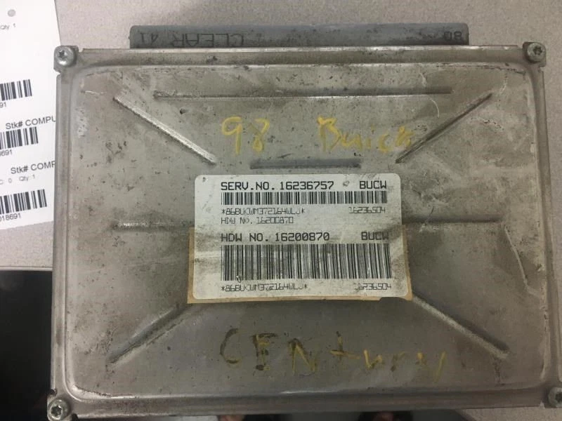 Engine ECM Electronic Control Module ID 16236757 Fits 98-99 CUTLASS 18691 - Image 1 of 1