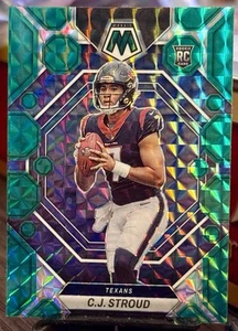 CJ Stroud ROOKIE CARD 2023 Mosaic Football #292 Mosaico Verde Houston Texans - Foto 1 di 2