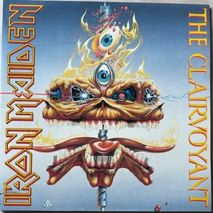 IRON MAIDEN - The Clairvoyant - Gatefold 12 VINYL EP 1988 EMI Exc Cond! DB1 - Picture 1 of 3