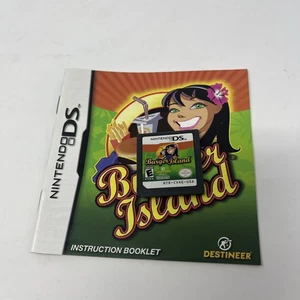 Burger Island (Nintendo DS, 2008) Nur Cartridge + Handbuch Original Getestet - Bild 1 von 5