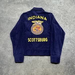 Vintage Agricultural FFA Scottsburg Indiana Jacket Size 34 - Picture 1 of 7