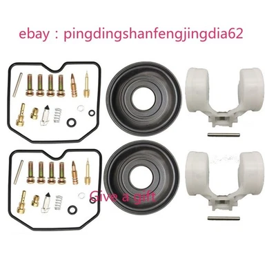 2 X PARA Triumph Keihin 06-08 Scrambler Carburador Flotador Reparación Kit Reconstrucción Foto 1 de 4