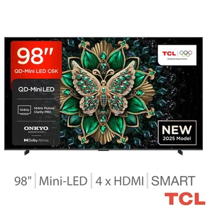 TCL 98C6K 98 Zoll Mini LED Smart TV - Bild 1 von 8
