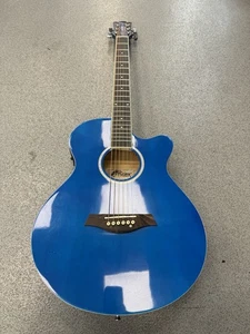 Tiger ACG4-BL Semi Acoustic guitar - Picture 1 of 5