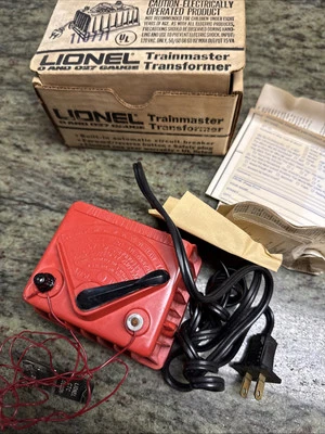 Transformador de CA Lionel Trains Trainmaster con dirección de botón pulsador #6-4651 Foto 1 de 4
