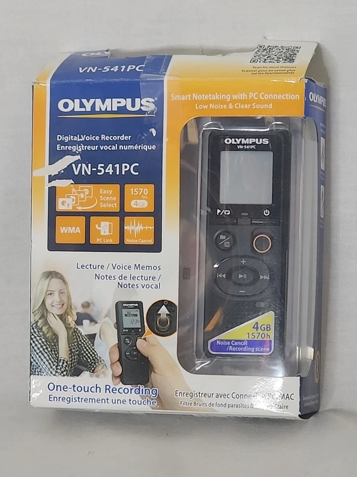 OM System Olympus VN-541PC Digital Voice Recorder New - Image 1 of 1