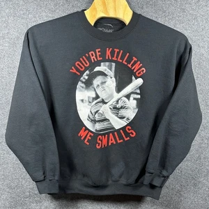 The Sandlot You're Killing Me Smalls Black Crewneck Sweatshirt Mens XL - Picture 1 of 7